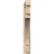 Ekena Millwork Merced Block Rough Sawn Outlooker, Douglas Fir, 6"W x 36"D x 44"H OUT06X36X44MRC05RDF - alternate 4